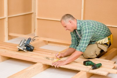Carpenter in Sudbury area - floorboard installation