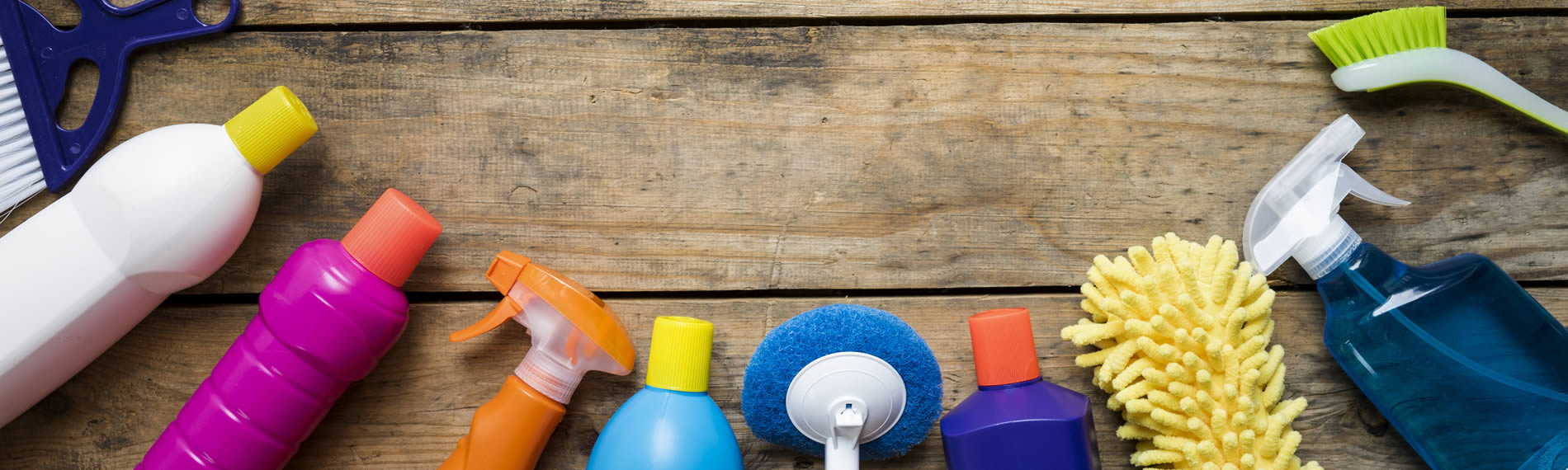 Cleaning materials for end-of-tenancy clean